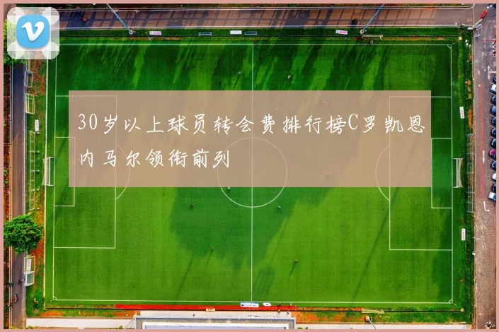 30岁以上球员转会费排行榜C罗凯恩内马尔领衔前列